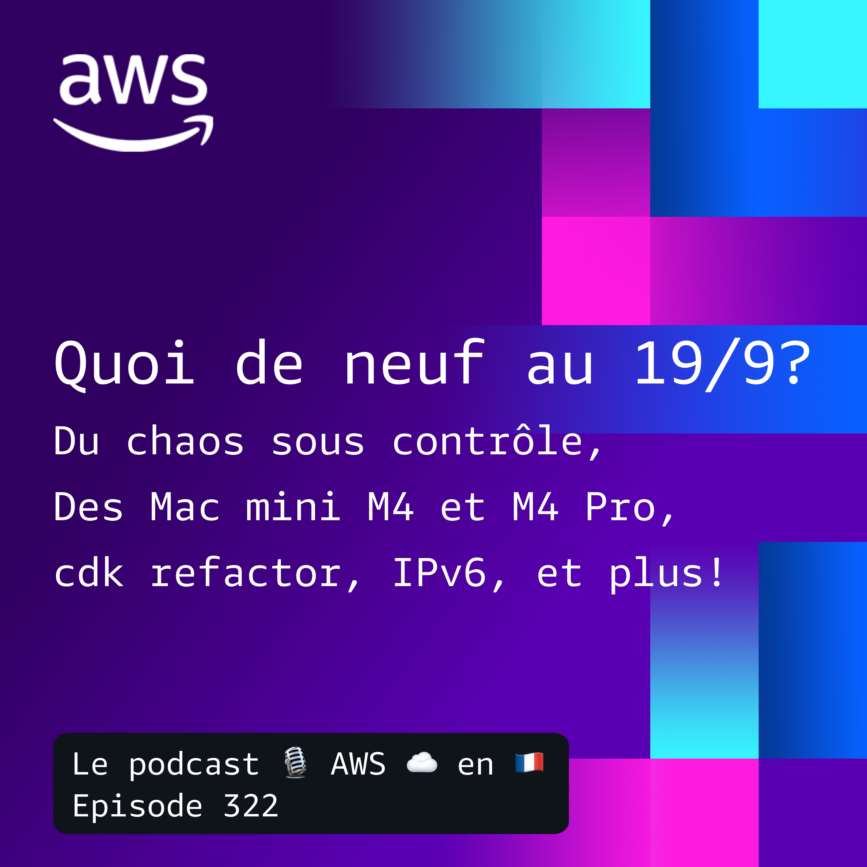 Les nouveautés AWS au 19 septembre episode artwork